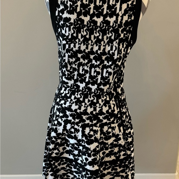 Kate Spade black & white sweater dress - Picture 3 of 4